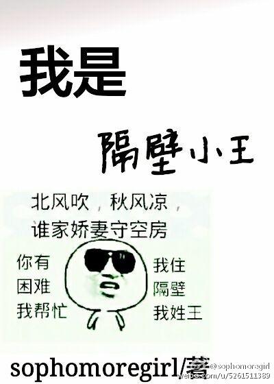 我是隔壁老王的